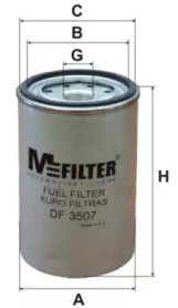 Фильтр MFILTER DF 3507